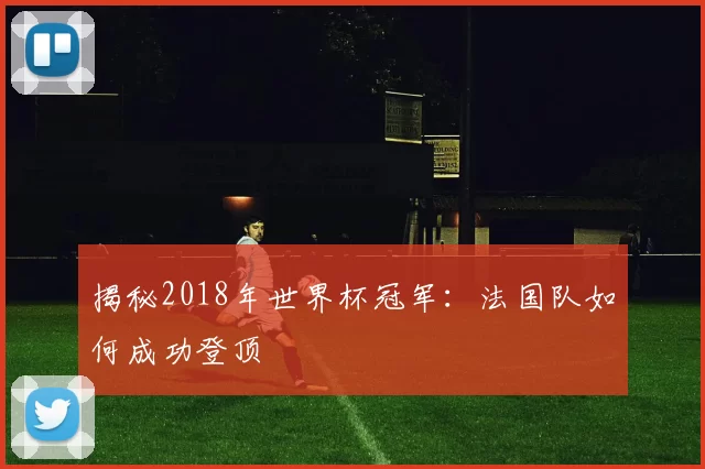 揭秘2018年世界杯冠军：法国队如何成功登顶