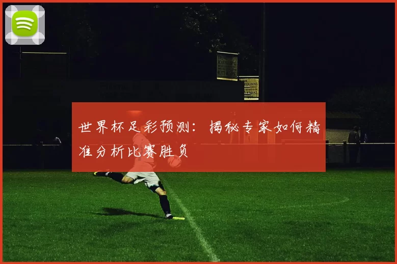 世界杯足彩预测：揭秘专家如何精准分析比赛胜负
