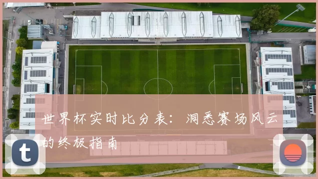 世界杯实时比分表:洞悉赛场风云的终极指南